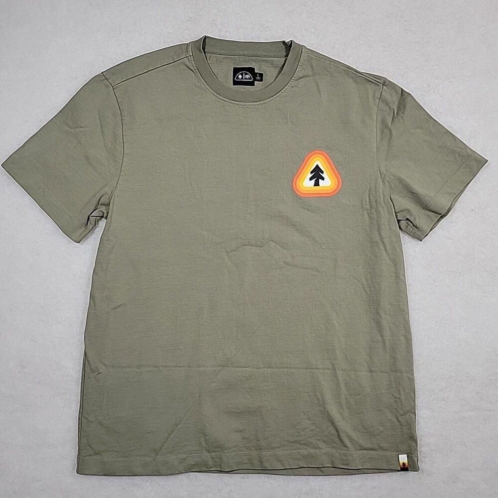 Huckberry x Toyota Tacoma Heavyweight T Shirt Mens Sz L Made USA Olive(3100)